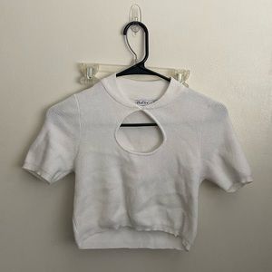 COPY - White crop top